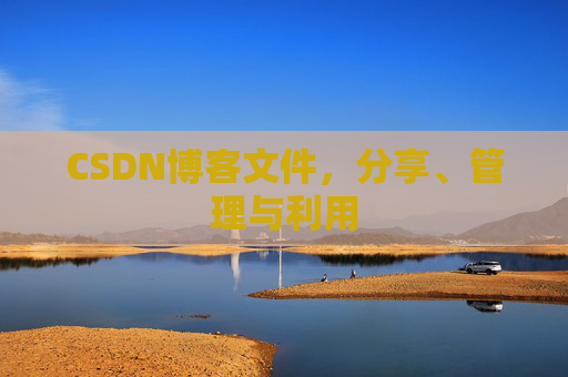 CSDN博客文件，分享、管理与利用